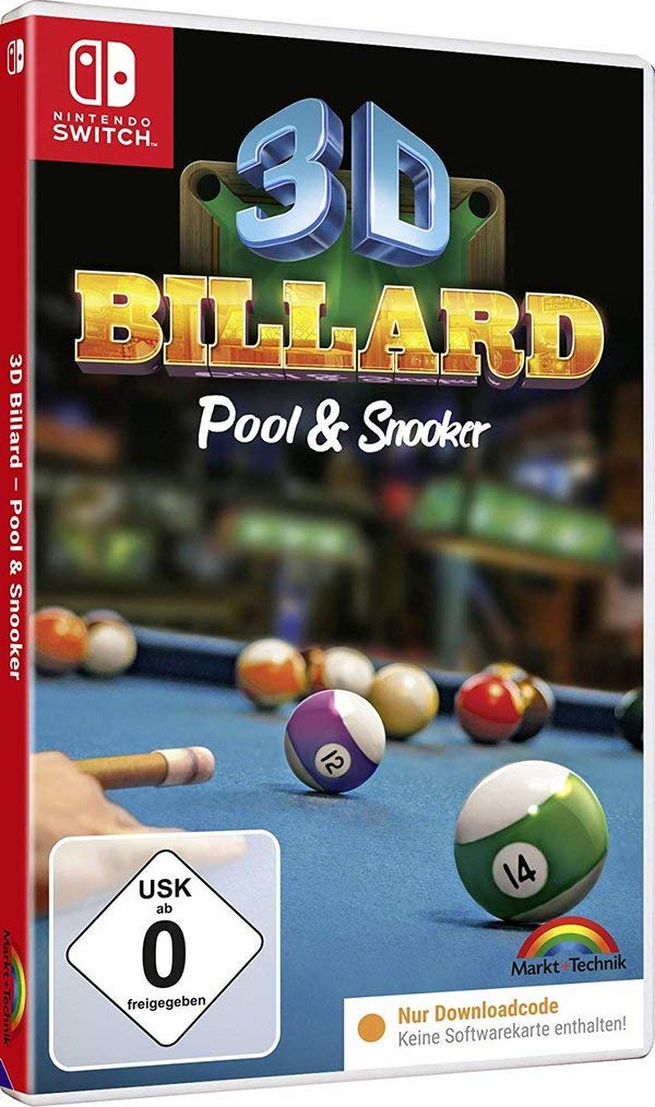 Product Image: 3D Billard - Pool & Snooker (Code-in-a-Box)
