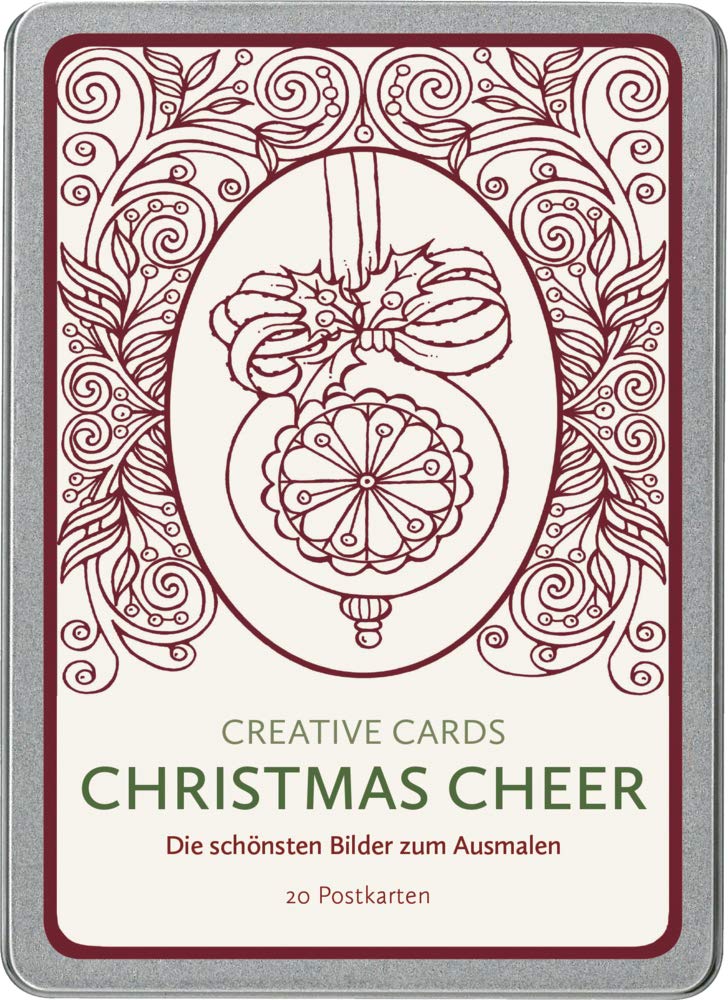 Christmas Cheer (Creative Cards): Die schönsten Bilder zum Ausmalen Lifestyle