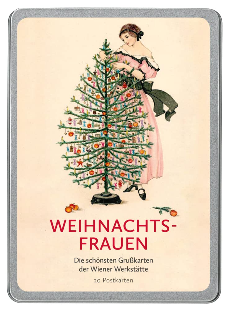Weihnachtsfrauen: Die schönsten Grußkarten der Wiener Werkstätte Lifestyle