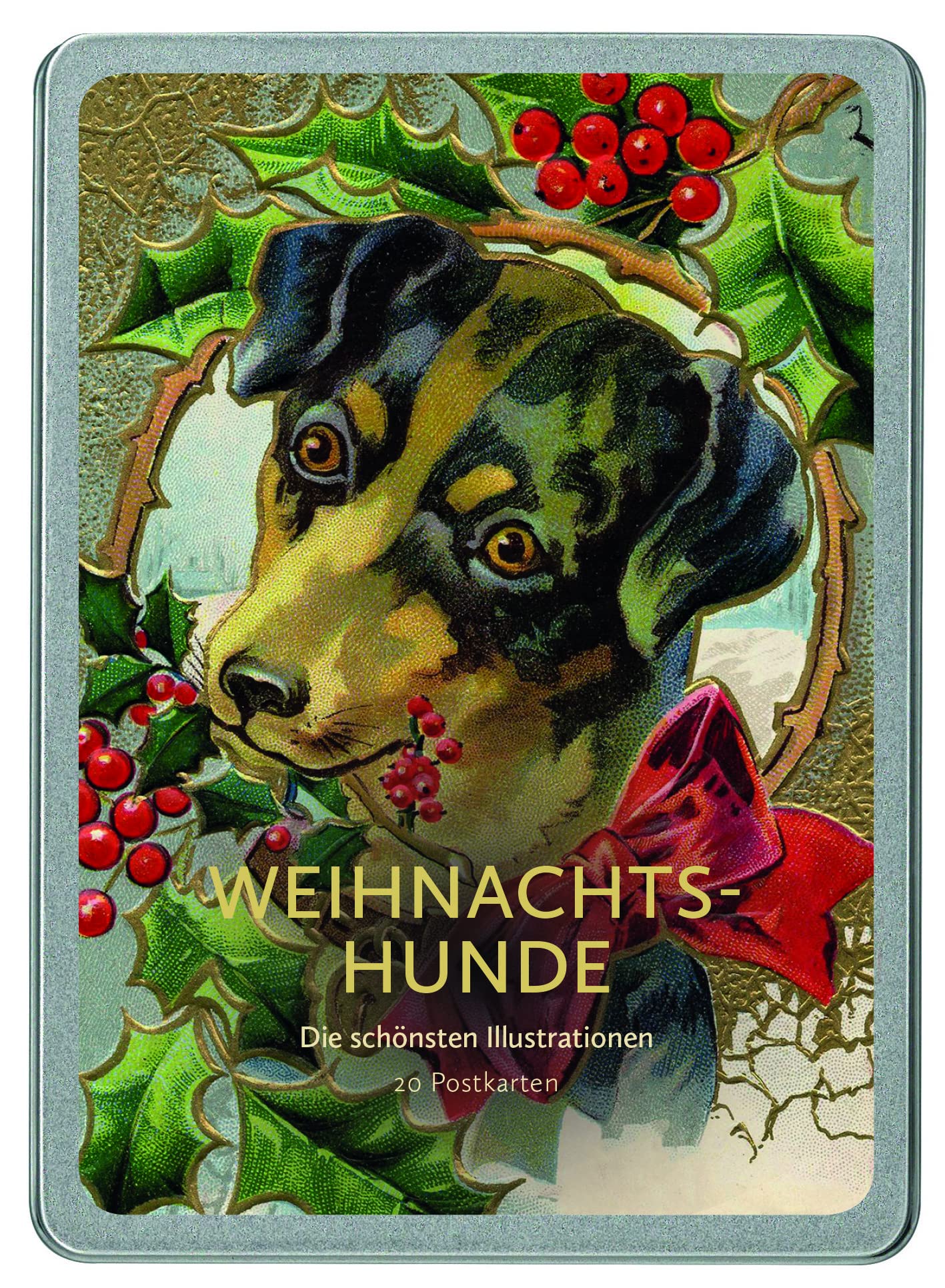 Weihnachtshunde: Die schönsten Illustrationen Posters