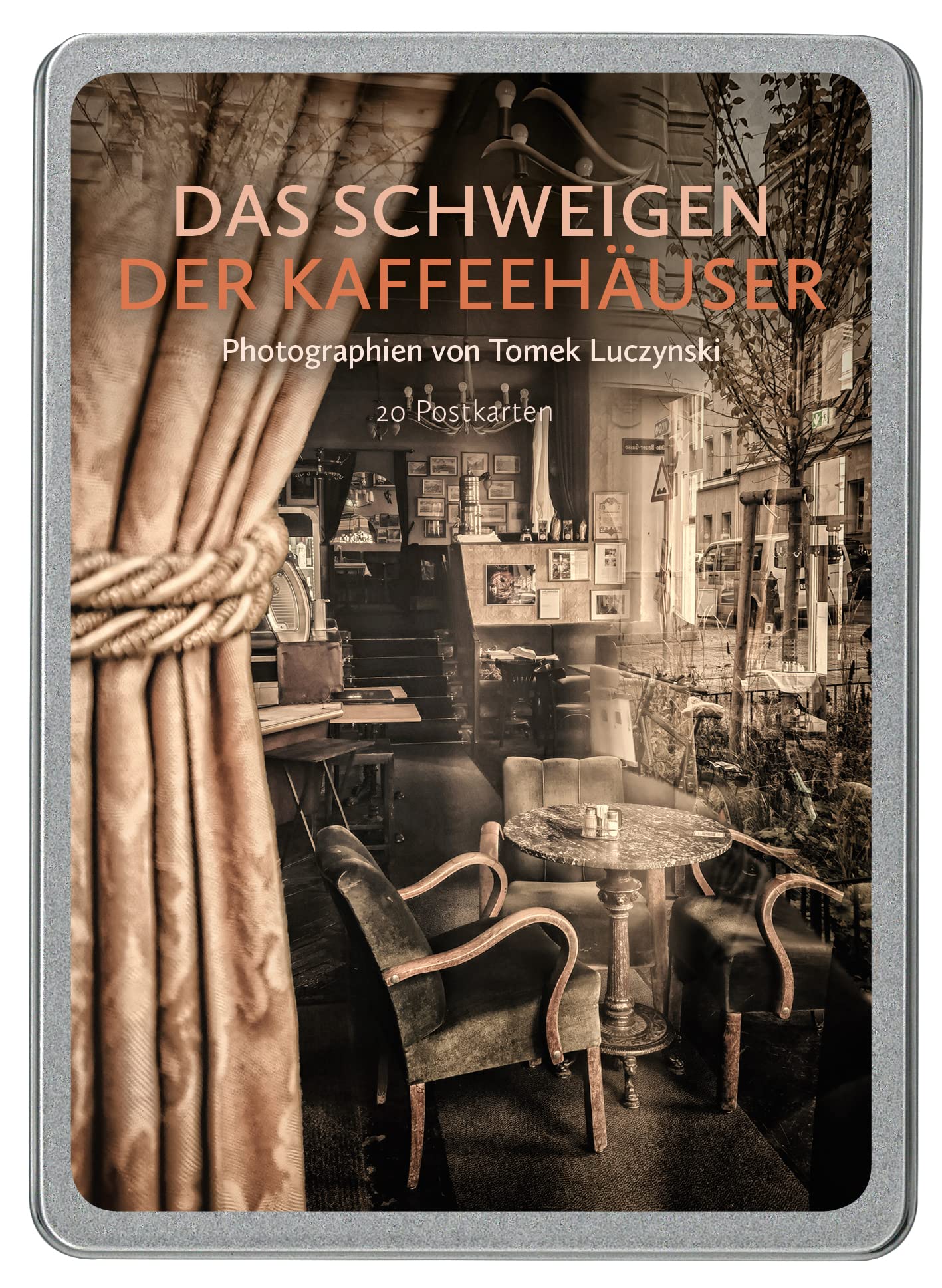 Das Schweigen der Kaffeehäuser: Photographien von Tomek Luczynski Posters