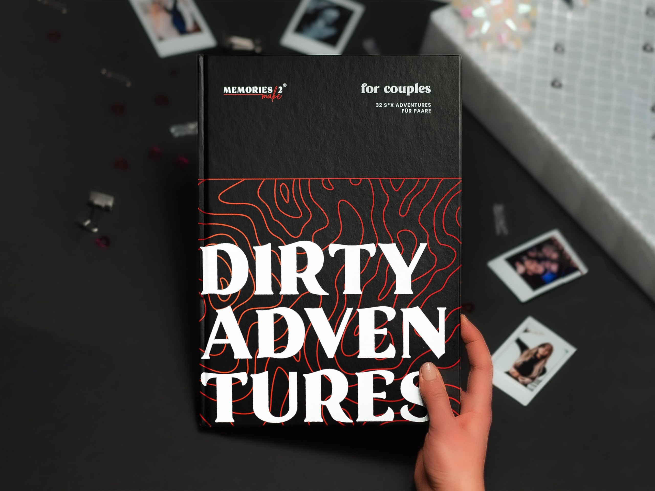 Memories2Make® Dirty Adventures Challengebuch für Paare book
