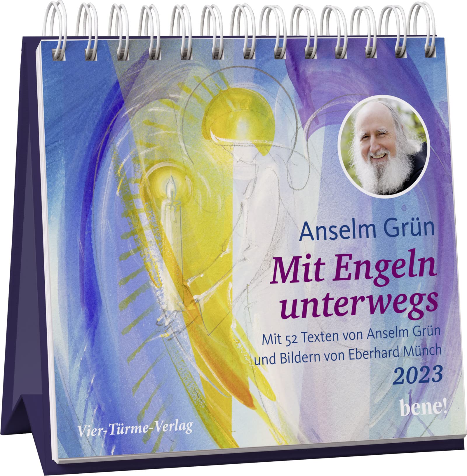 Mit Engeln unterwegs 2023 – Aufstellkalender: Mit 52 Texten von Anselm Grün und Bildern von Eberhard Münch (Edition Eberhard Münch) Film, Art & Culture