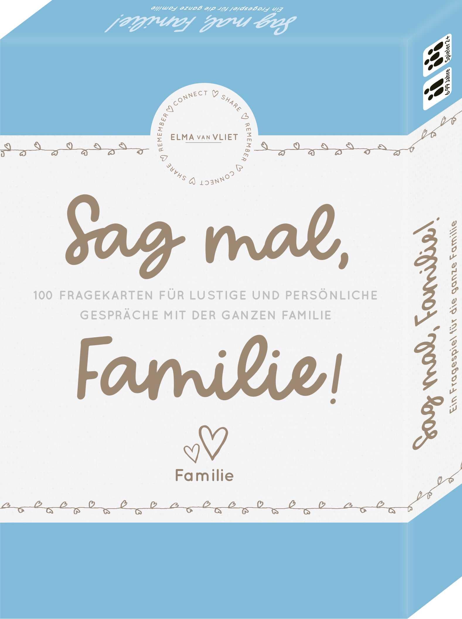 Sag mal, Familie!: Das Original. | Unterhaltsames Familien-Fragespiel für 2+ Spieler | Ideal auch für unterwegs | Ein ausgefallenes Geschenk für Familien (Elma van Vliet Quizze & Fragespiele) book