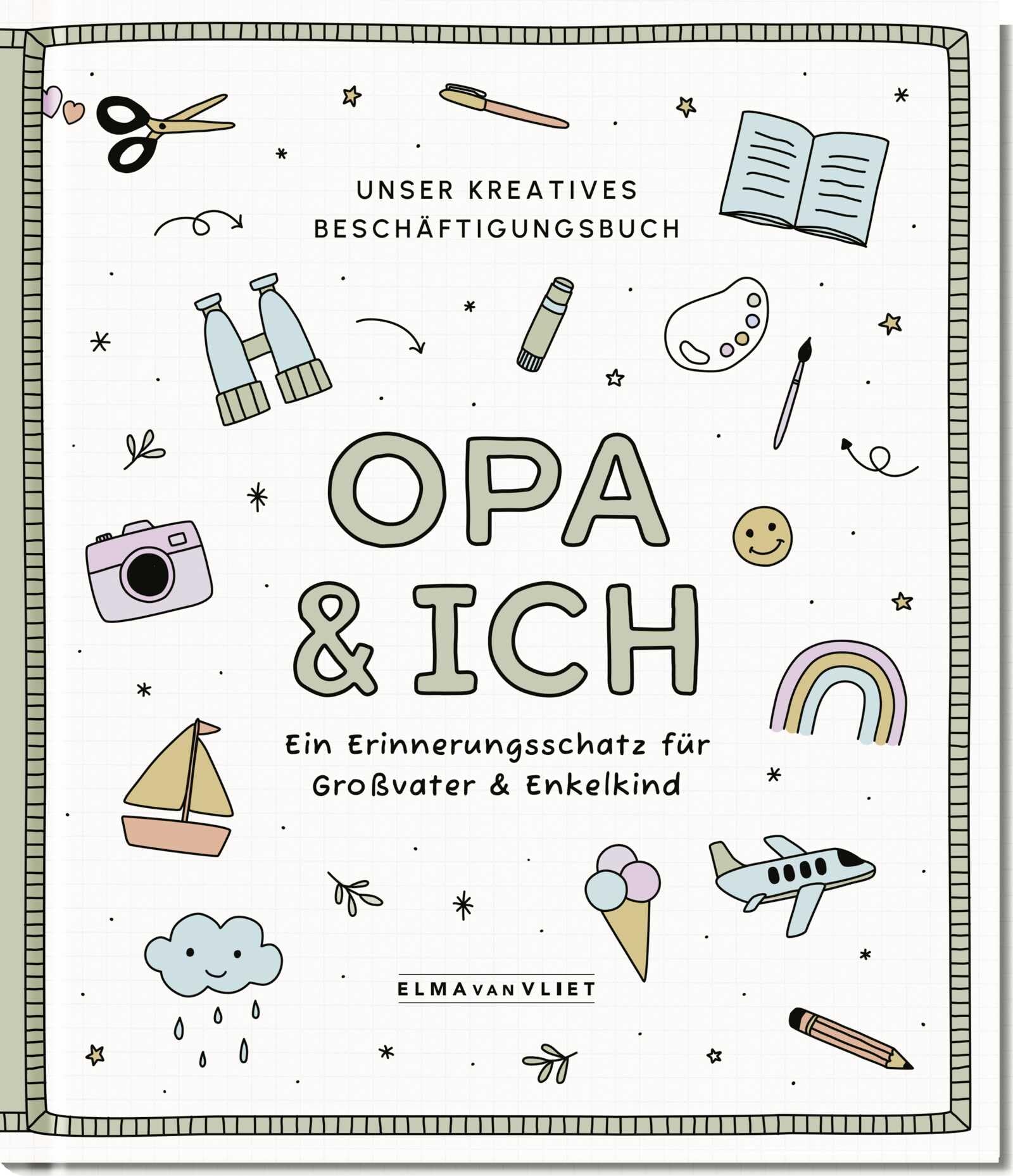 Opa und ich: Unser kreatives Beschäftigungsbuch | Mitmachbuch für Spaß zu zweit beim Malen, Spielen und Erzählen. Ab 5 Jahren Lifestyle