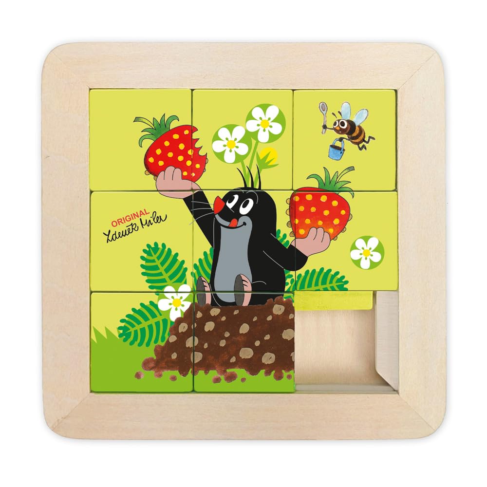 Trötsch Der kleine Maulwurf Schiebepuzzle aus Holz: Puzzle Spiel Schiebespiel Gedulsdspiel: Puzzle Spiel Schiebespiel Gedulsspiel book