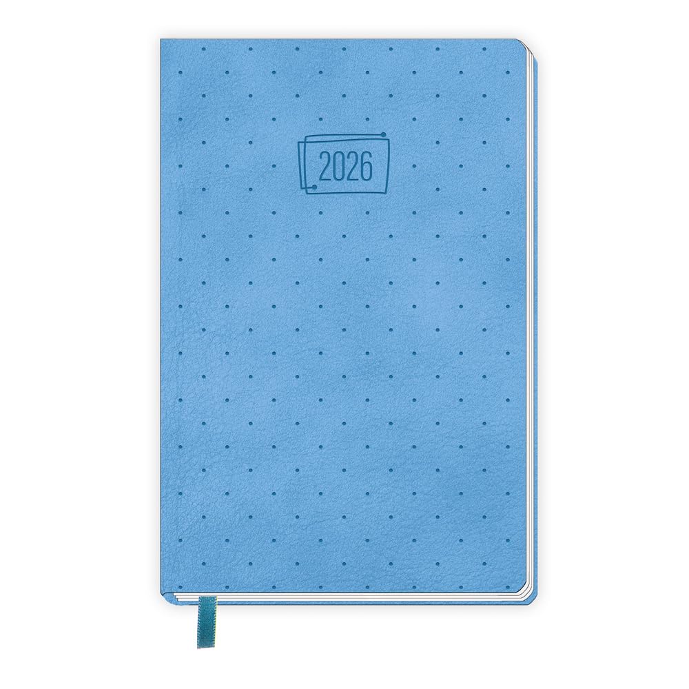 TRÖTSCH - Taschenkalender A7 Soft Touch Punkte 2026: Soft Touch Terminkalender Leisure, Home & Garden