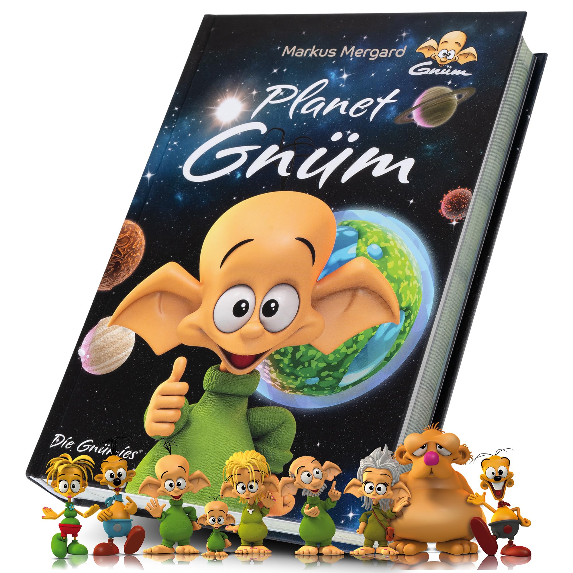 Planet Gnüm - Die Gnümies Buch 1 (Gebundene Ausgabe) DINA5. Ein Comic-Roman. Das erste Buch der Gnümie-Trilogie. Mit über 200 superlustigen gnümen Lebewesen - handgezeichnet. Aus Hessen. Books