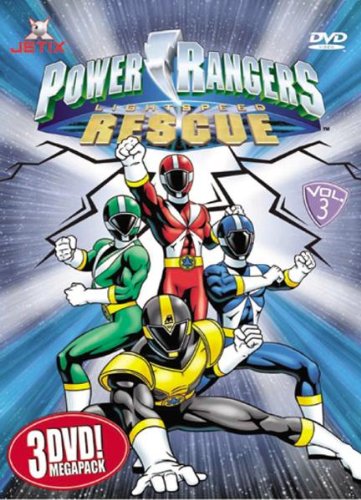 Power Rangers - Lightspeed Rescue Megapack Vol. 3 (Episoden 19-29) (3 DVDs) Box sets
