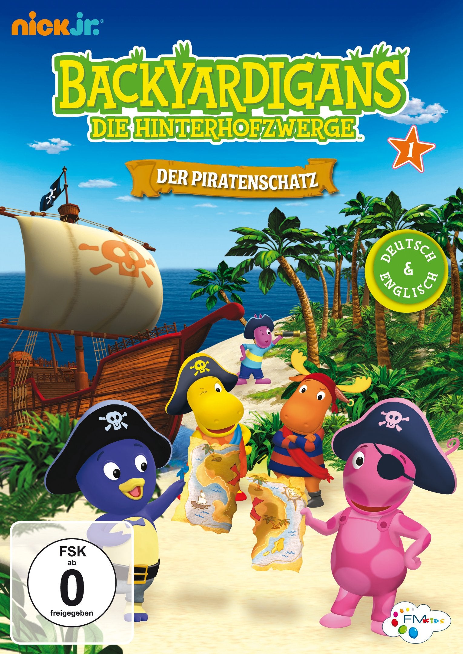 Backyardigans - Der Piratenschatz (Teil 1) Box sets