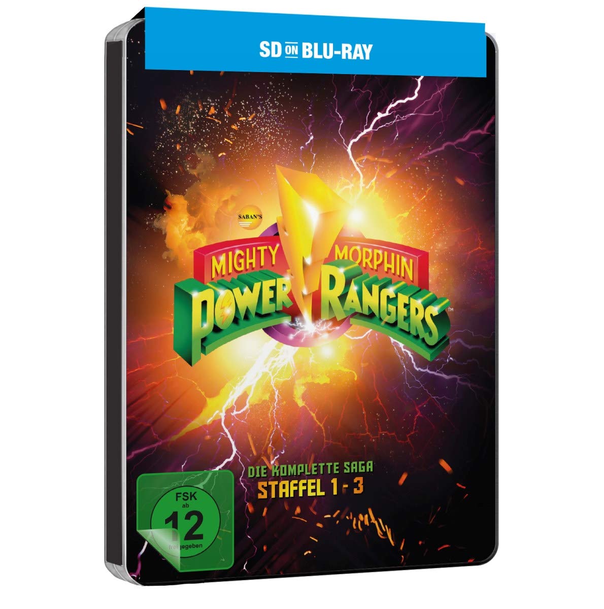 Power Rangers - Mighty Morphin Season 1-3 (SD on Blu-ray) Box sets