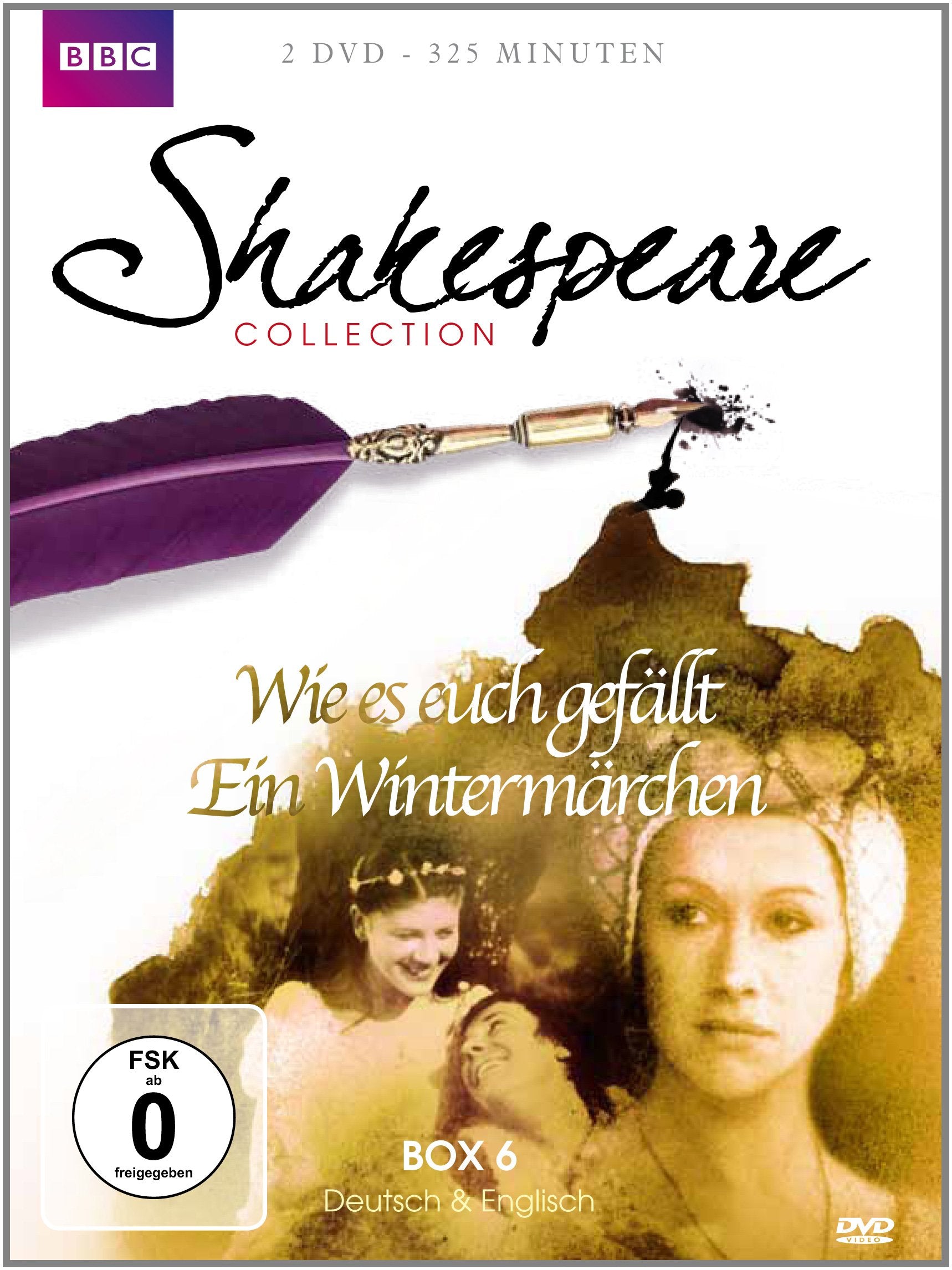 Shakespeare Collection Box 6: Wie es euch gefällt/Ein Wintermärchen Box sets