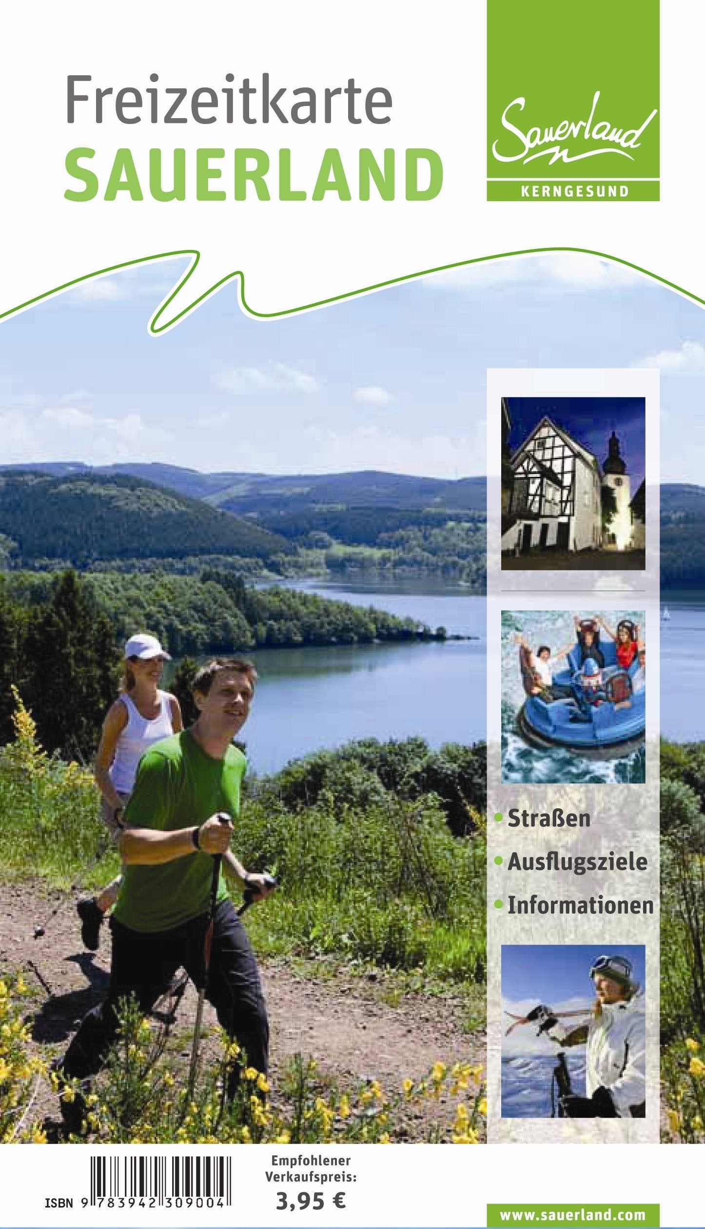 Freizeitkarte Sauerland: Straßen, Ausflugsziele, Informationen Leisure, Home & Garden
