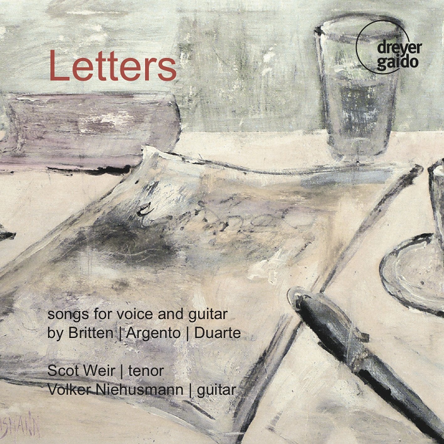 Letters - Songs for voice and guitar (Lieder) Classical