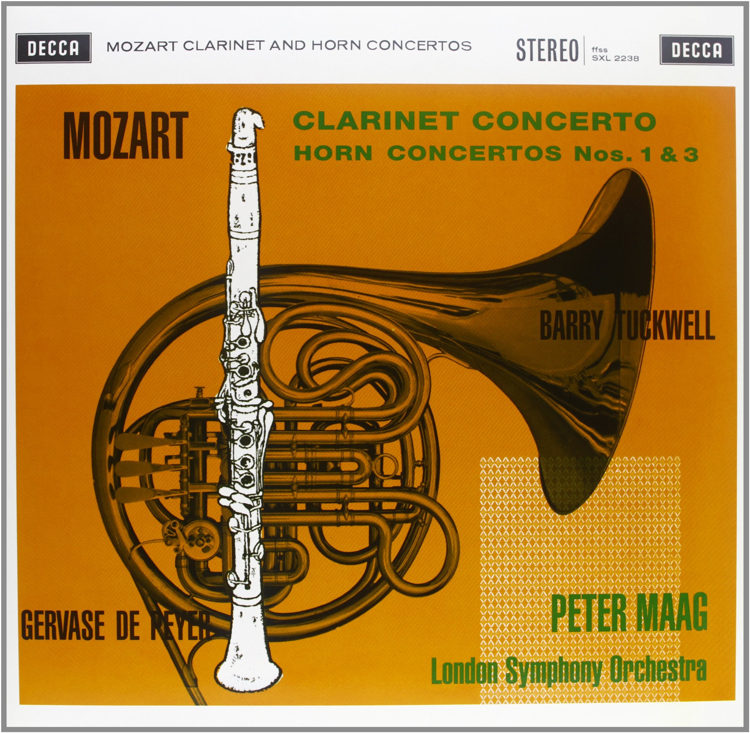 Clarinet Concerto K 622/Horn Concerti 1 K 41 Classical