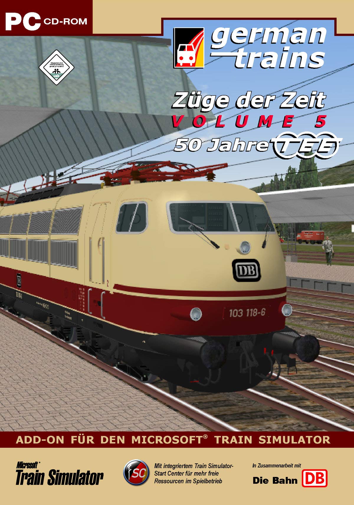 German Trains - Züge der Zeit 5 - 50 Jahre TEE (PC) PC