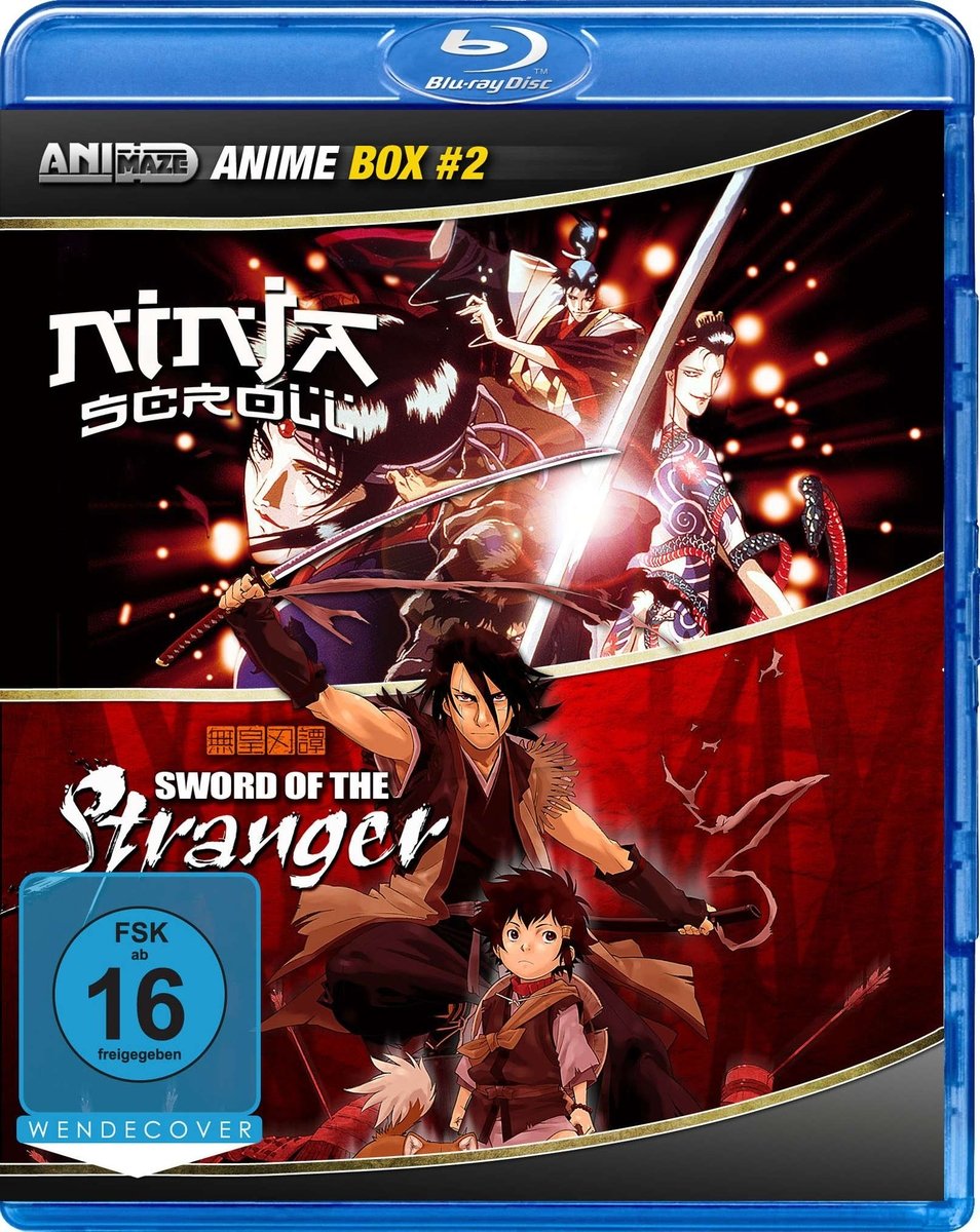 Sword of the Stranger/Ninja Scroll - Anime Box 2 Movies