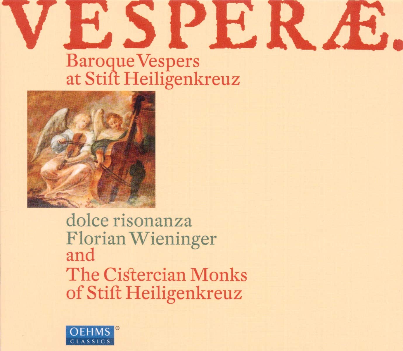 Vesperae.Barockvespern in Stift Classical