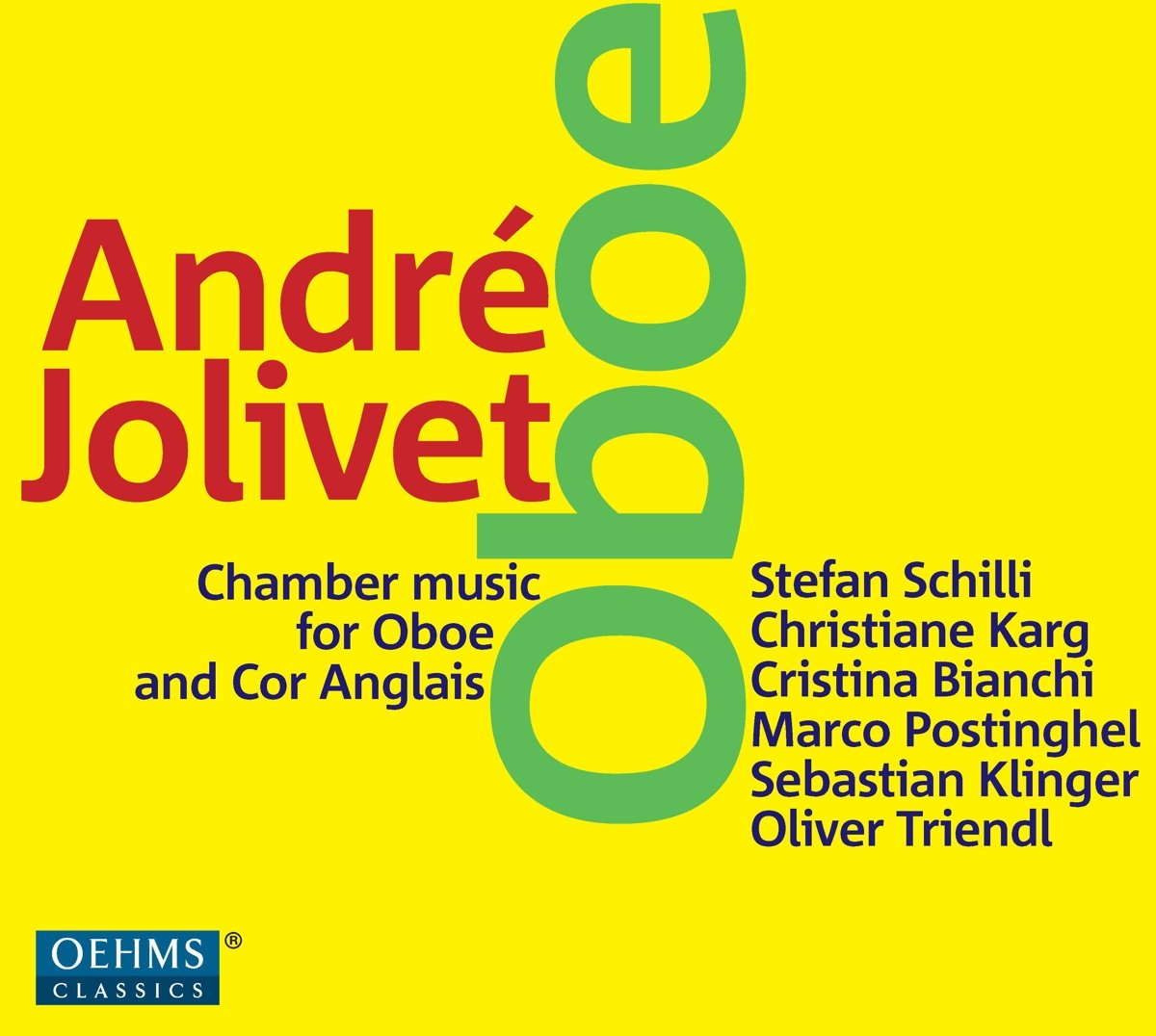 Chamber Music for Oboe and Cor Anglais Classical