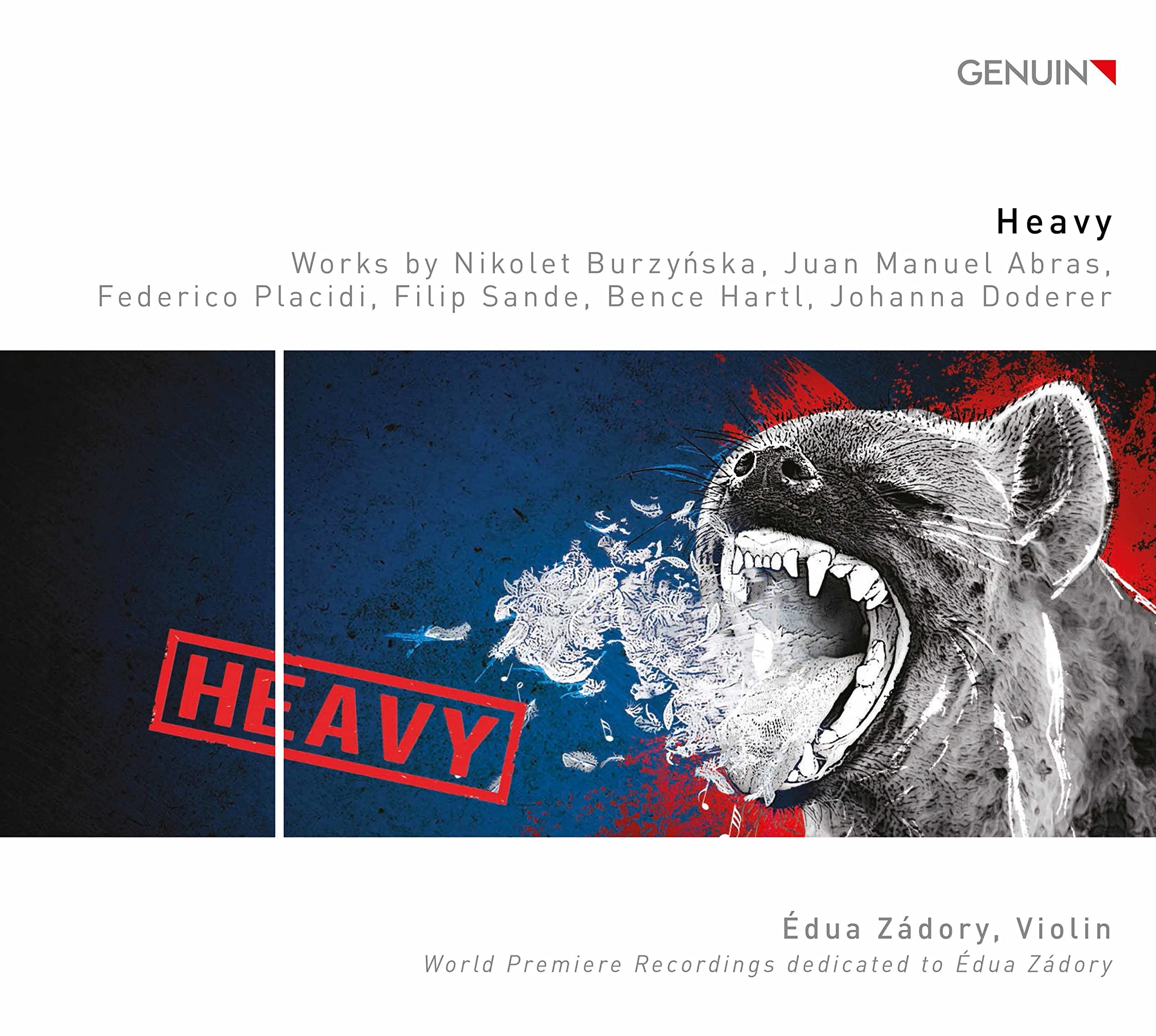 Heavy-Werke für Violine cd
