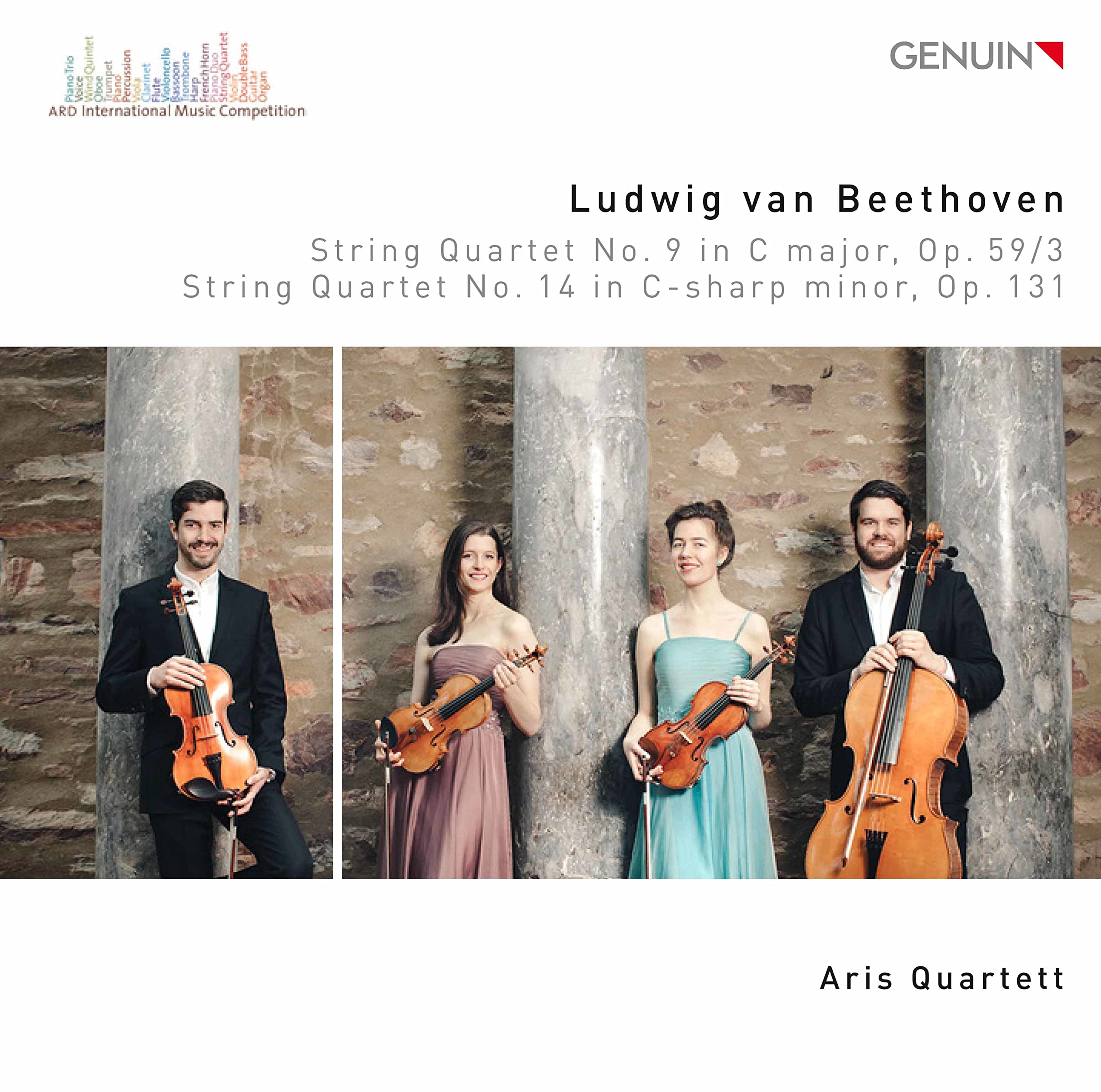 Beethoven: String Quartets (Aris Quartett - ARD Music Competition 2016 Award Winner) Classical