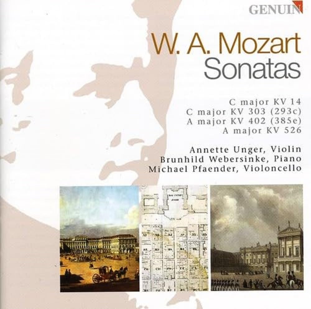 Mozart: Violinsonaten KV 14/303/402/526 Classical