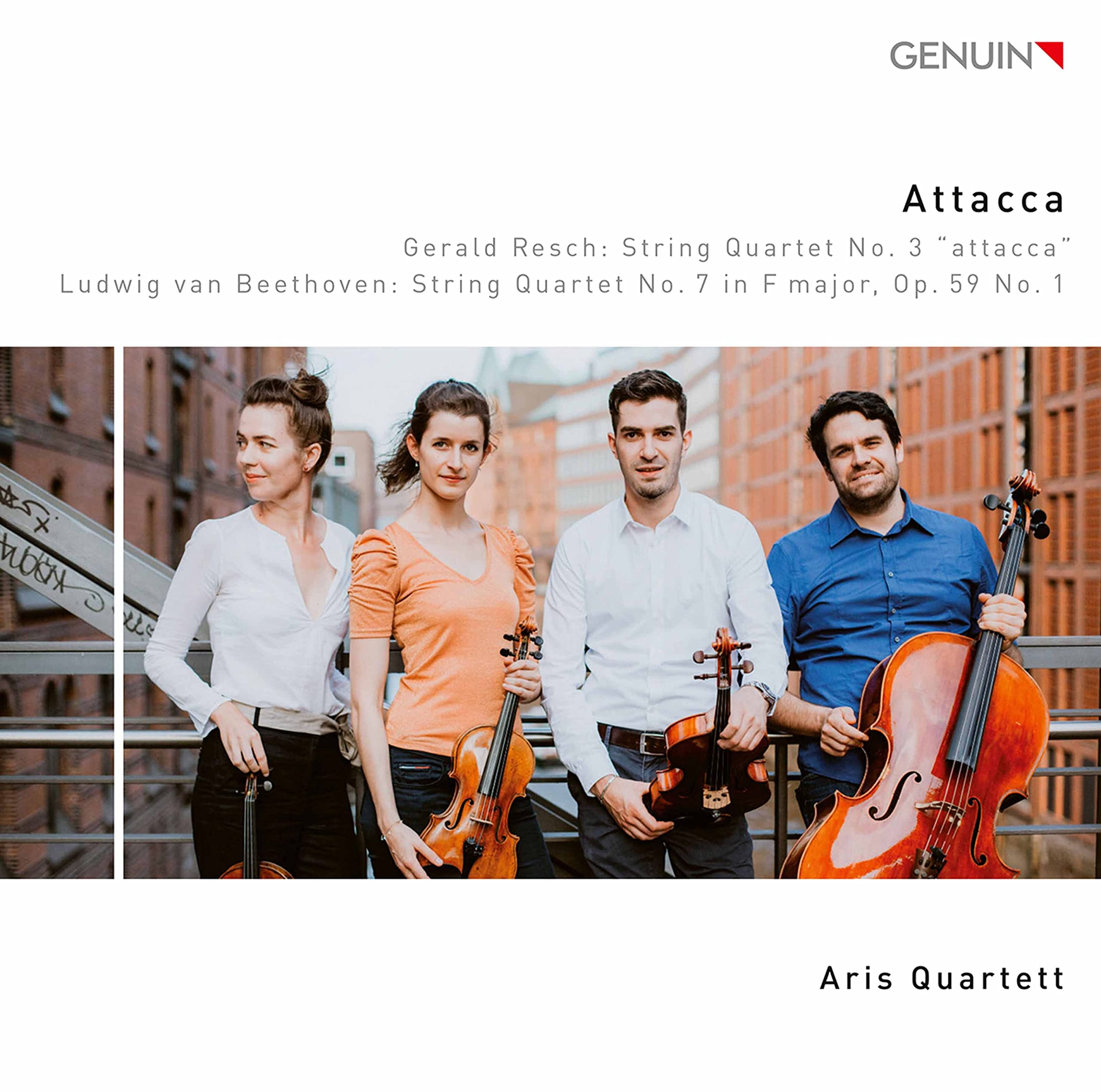 Attacca - Streichquartette von Gerald Resch & Ludwig van Beethoven Classical
