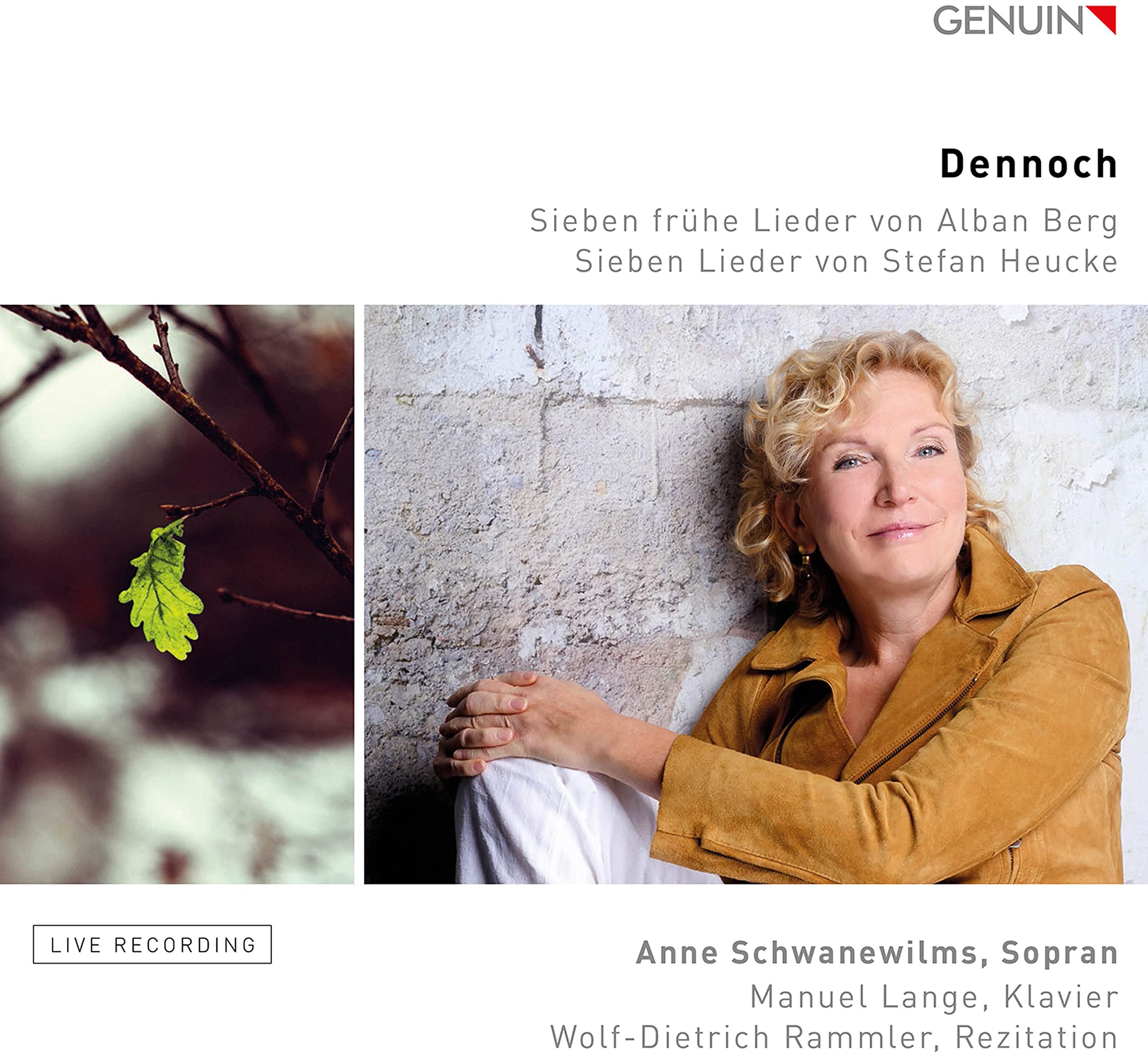 Dennoch - Lieder von Alban Berg & Stefan Heucke (Liveaufnahme) Classical