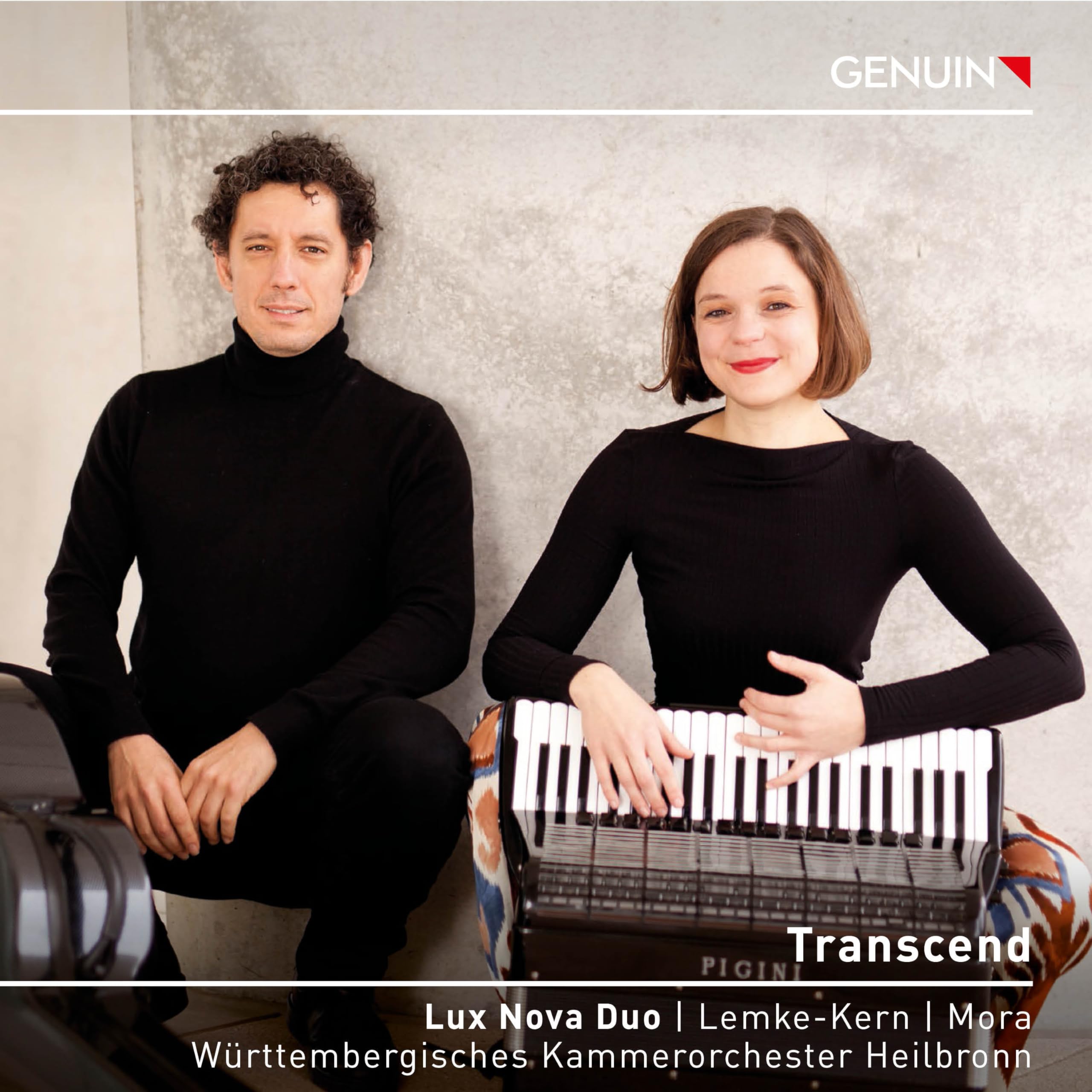Transcend-Werke für Akkordeon & Gtarre Classical