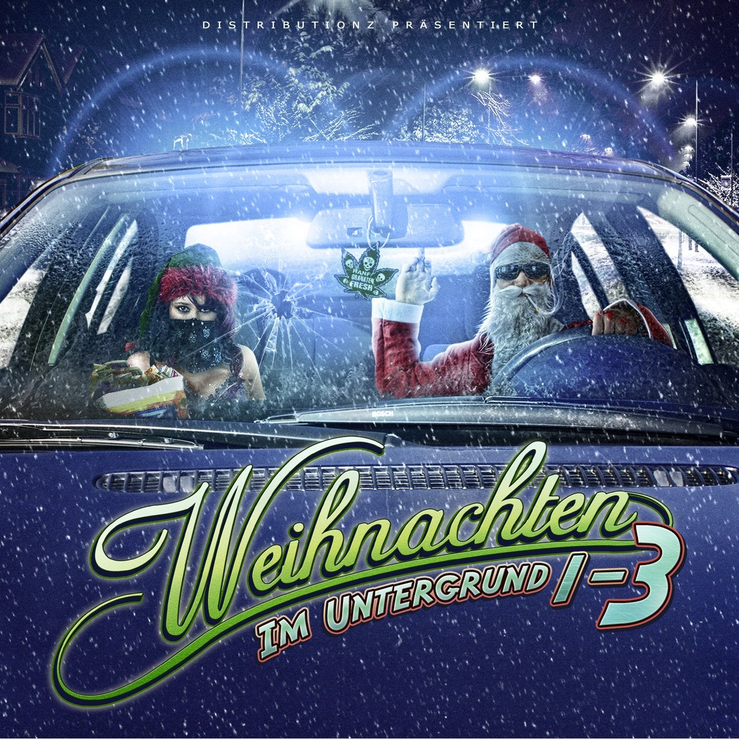 Weihnachten im Untergrund 1-3 (Box-Set inkl. Sticker) Rap & Hip-Hop