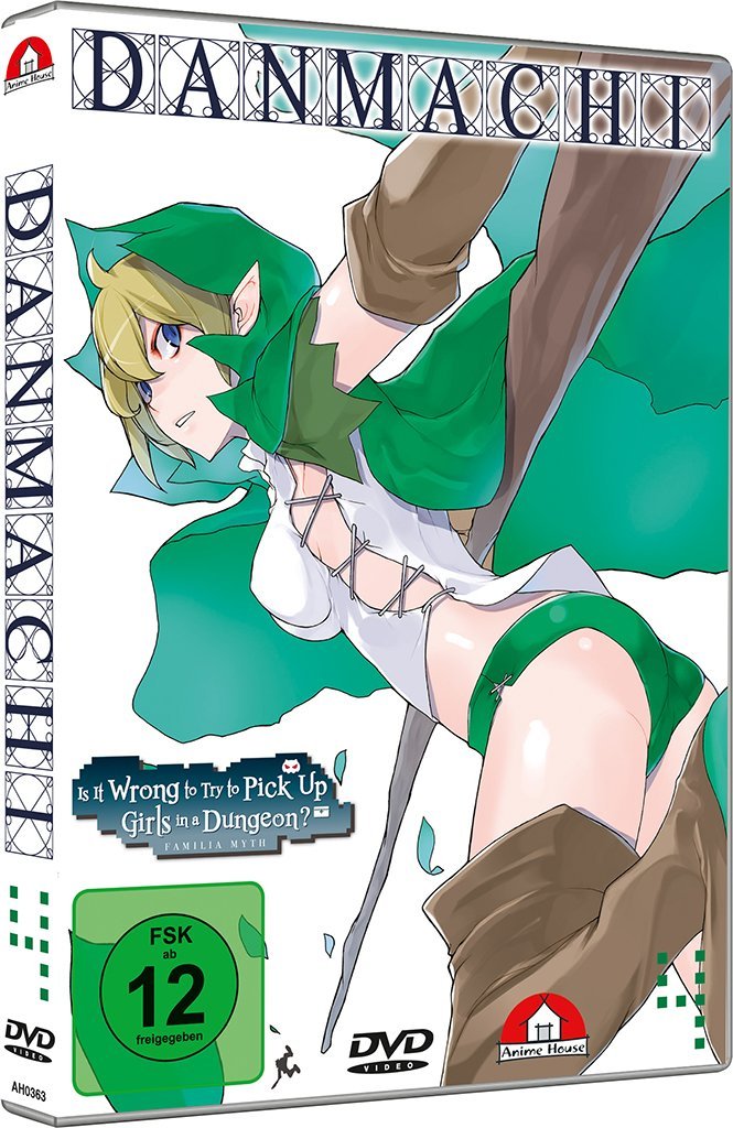 DanMachi - Is It Wrong to Try to Pick Up Girls in a Dungeon? dvd