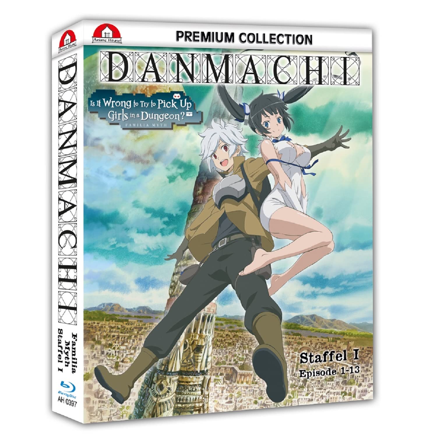 DanMachi - Is It Wrong to Try to Pick Up Girls in a Dungeon? - Staffel 1 - Gesamtausgabe - Premium Box - Box sets