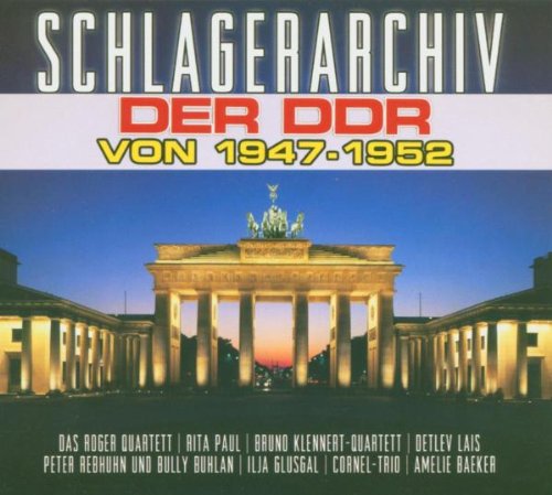 Schlagerarchiv der DDR von 1947 - 1952 German Schlager & Volksmusik