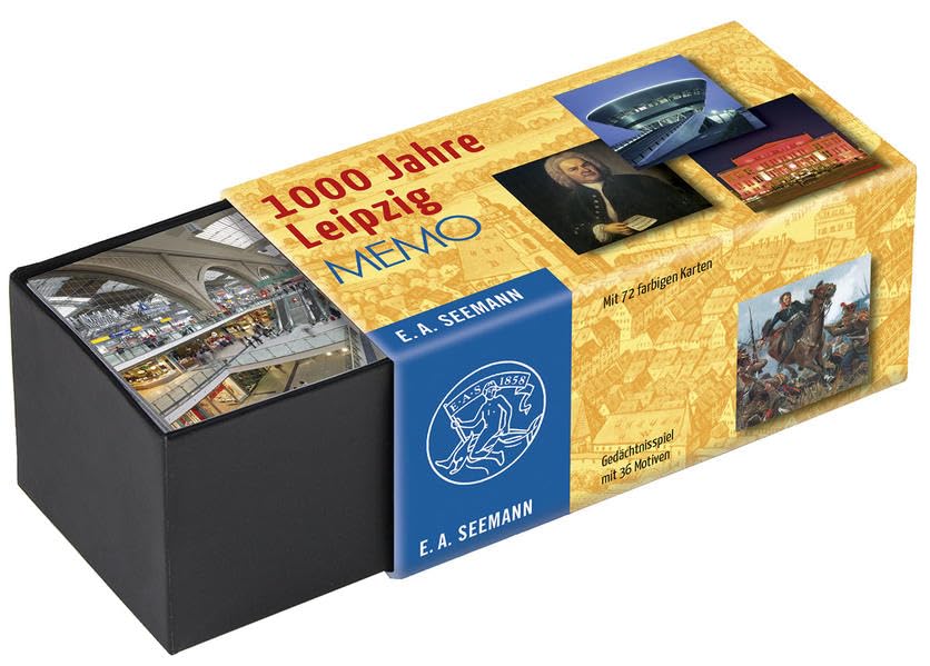 1000 Jahre Leipzig. Memo: Gedächtnispiel mit 36 Motiven Media & Communication