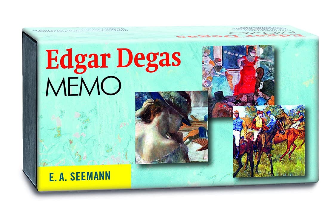 Edgar Degas. Memo. Gedächtnisspiel mit 36 Motiven des berühmten Malers Media & Communication