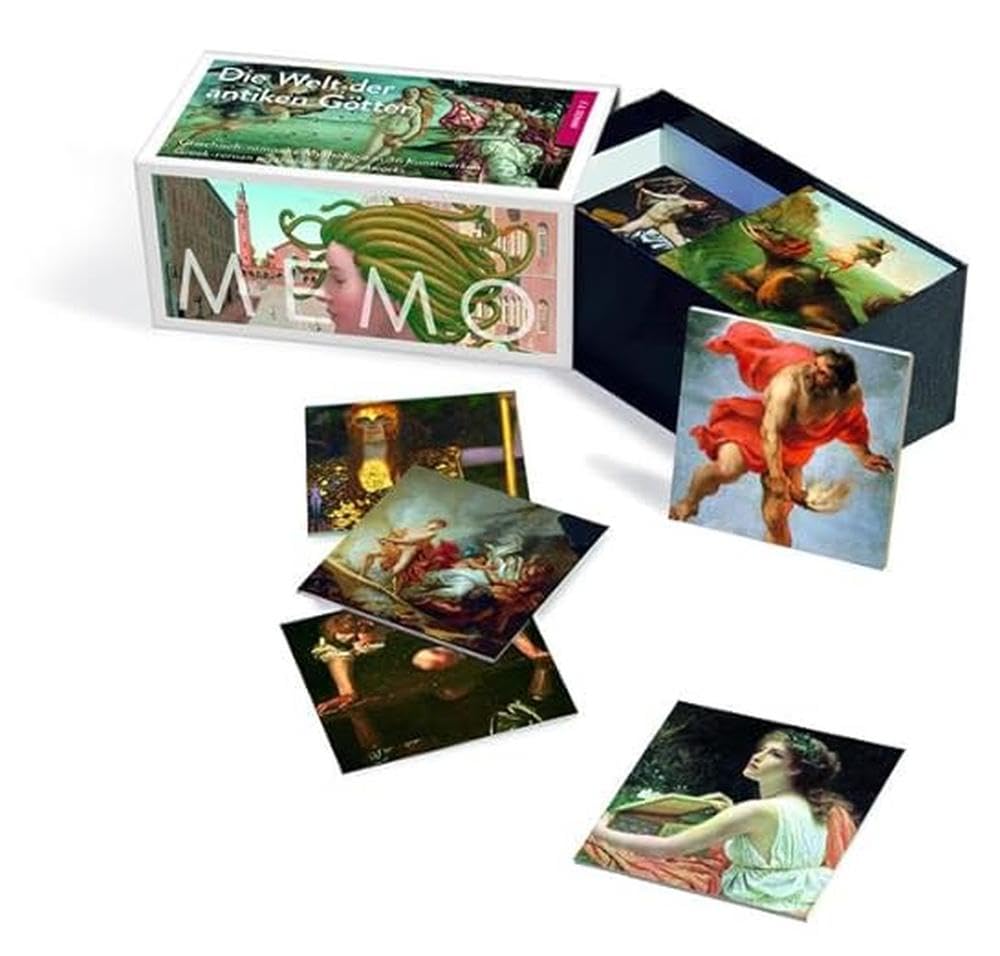 Die Welt der antiken Götter. Memo | The World of the Ancient Gods. Memo. Griechisch-römische Mythologie in 36 Kunstwerken | Greek and Roman Mythology in 36 Artworks book