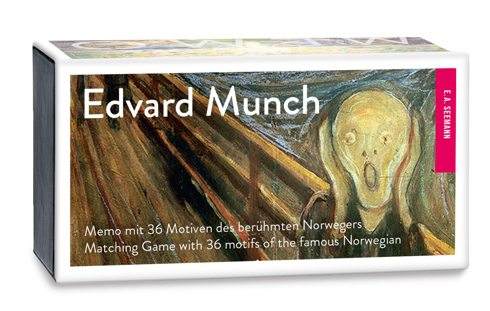 Edvard Munch Memo/Matching Game: Die 36 wichtigsten Werke des berühmten Norwegers/The 36 Most Important Works by The Famous Norwegian Film, Art & Culture