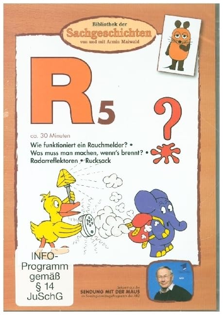 R5 - Rauchmelder/Was tun, wenn's brennt/Radarreflektoren/Rucksack (Bibliothek der Sachgeschichten) Box sets
