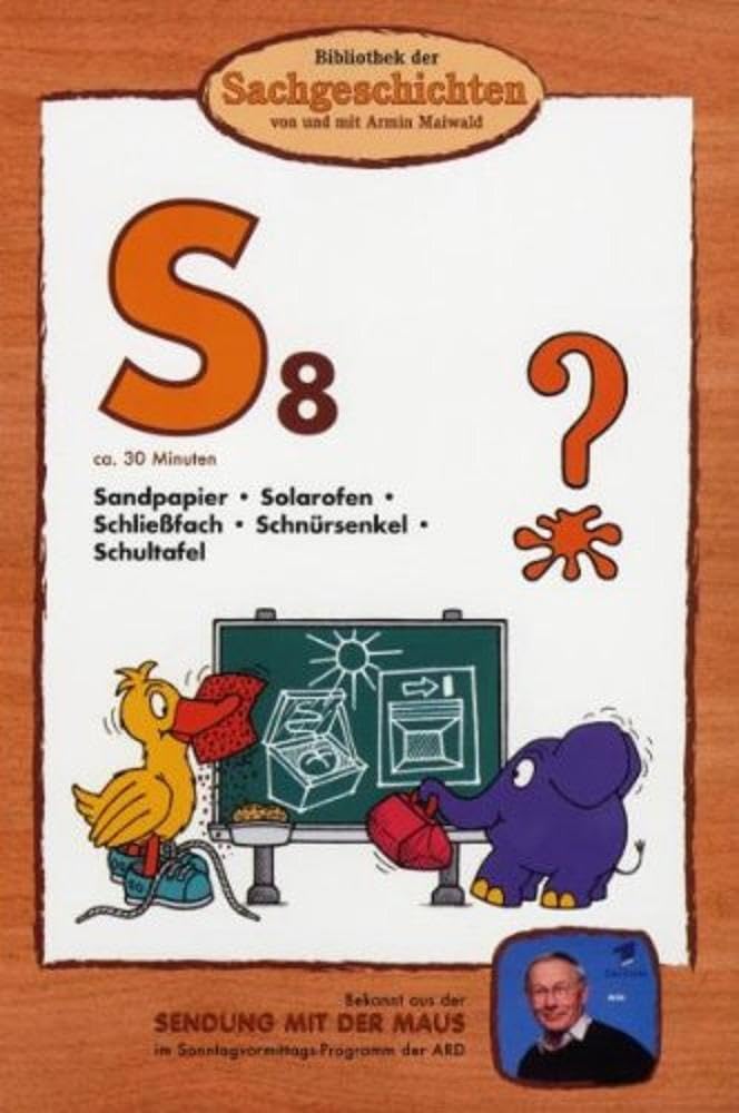 S8 - Sandlpapier/Solarofen/Schließfach/Schnürsenkel/Schultafel (Bibliothek der Sachgeschichten) Box sets