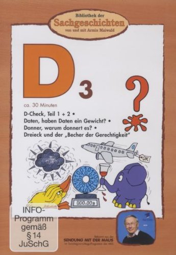 D3 - D-Check, Teil 1+2/Daten, haben Daten ein Gewicht?/Donner, warum donnert es?/Dreieck und der "Becher der Gerechtigkeit" (Bibliothek der Sachgeschichten) Box sets