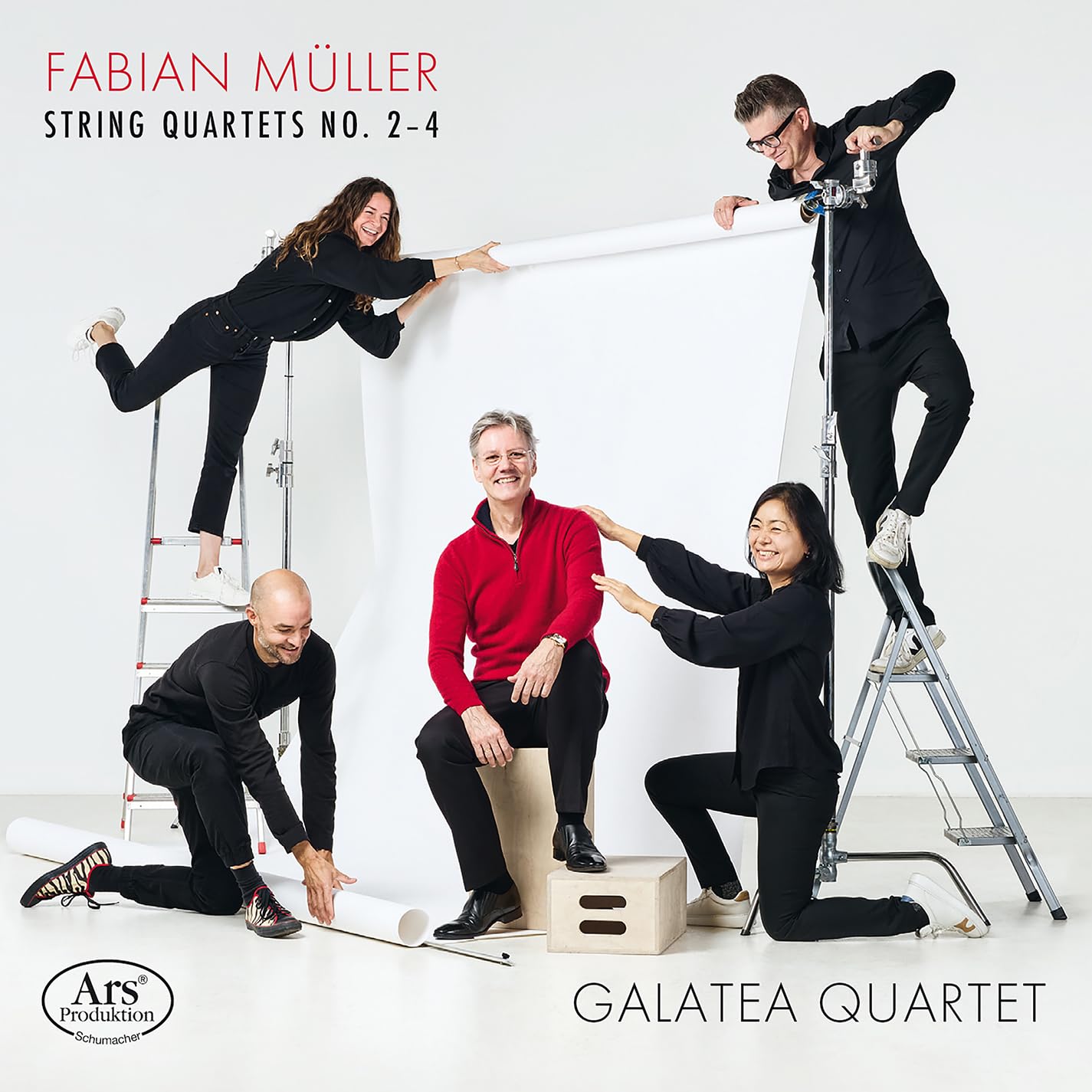 Product Image: Fabian Müller: Streichquartette Nr. 2-4