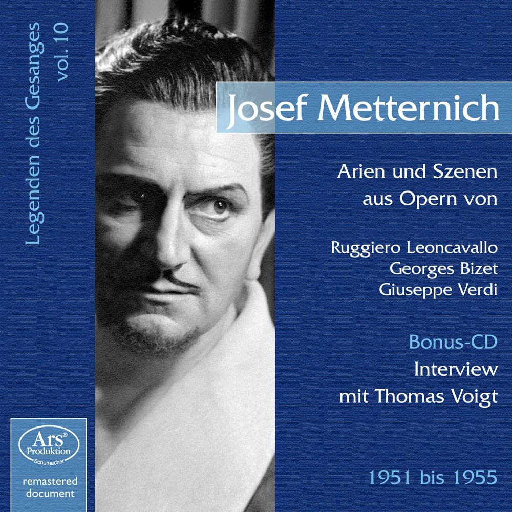 Legenden Des Gesangs Vol.10-Josef Metternich Classical