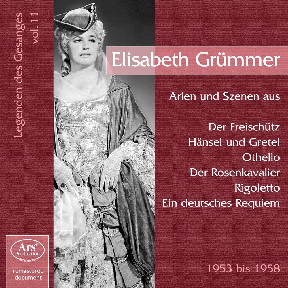 Legenden des Gesangs Vol.11: Elisabeth Grümmer Classical
