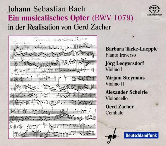 Product Image: Ein Musicalisches Opfer (Bwv 1079)