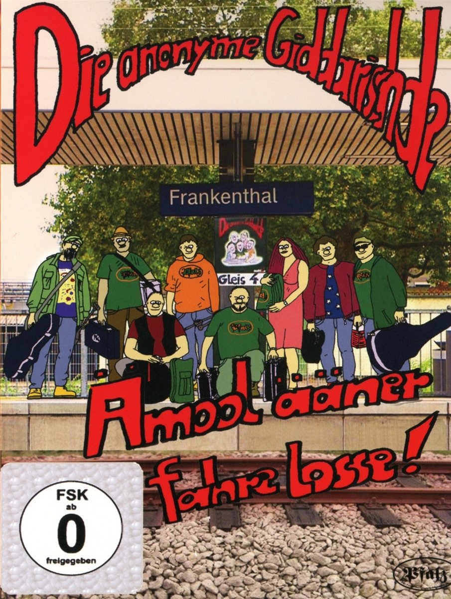 Die anonyme Giddarischde - Ämool ääner fahre losse ! - Live (+ 2 CDs) dvd