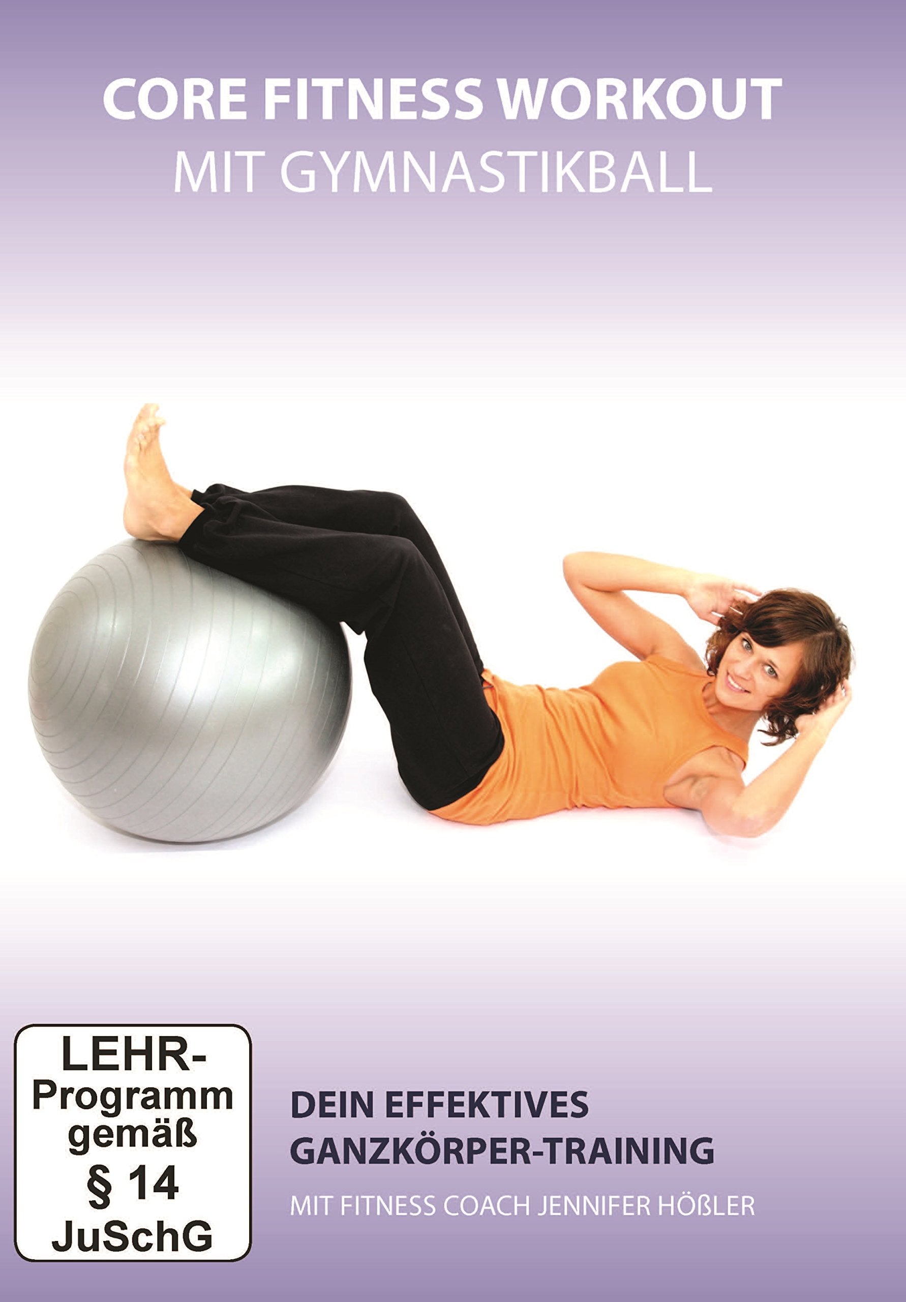 Core Fitness Workout mit Gymnastikball Films
