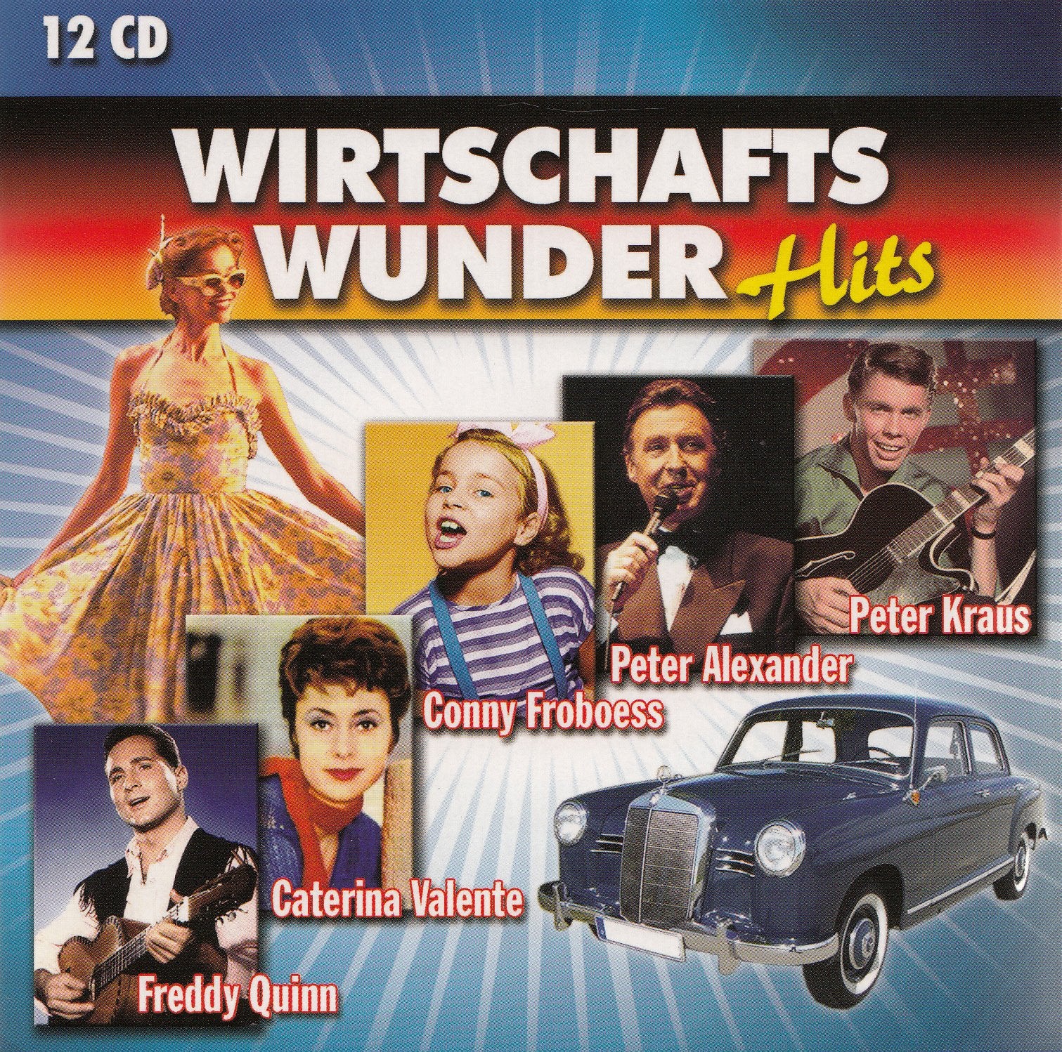 Wirtschaftswunder Hits - 12 CD LP Box Music