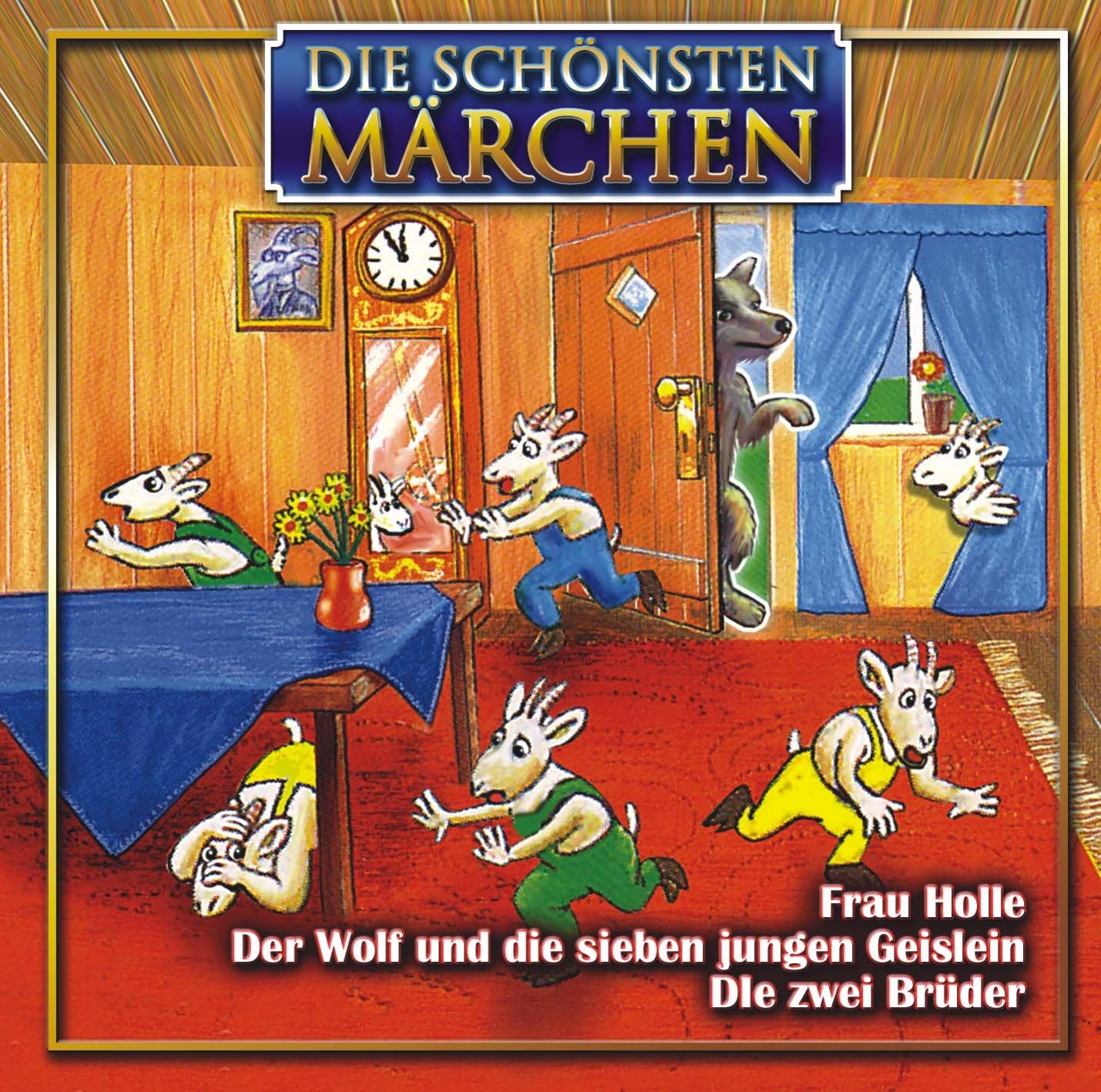Frau Holle,der Wolf und 7 Geißlein,Zwei Brüder,... Children & Young People Audio Books