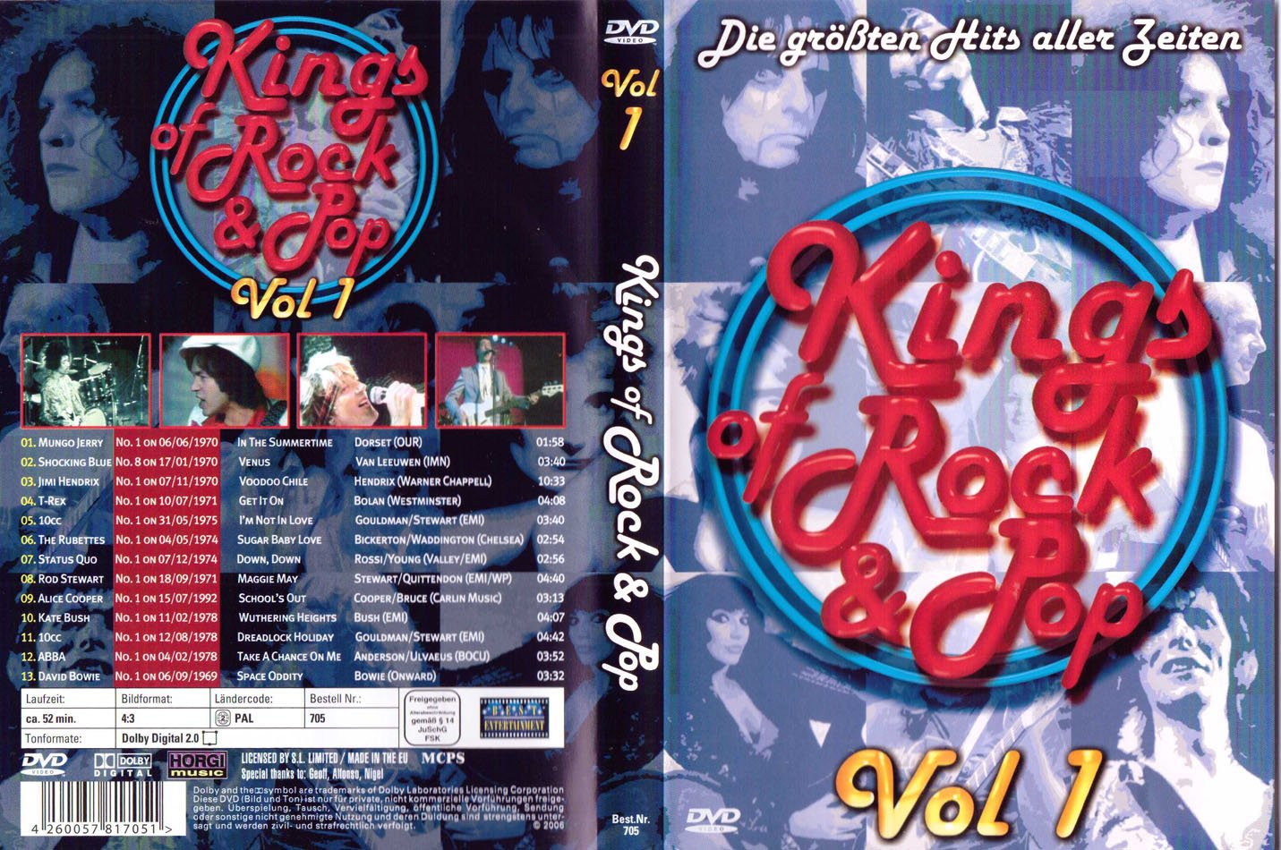 Kings of Rock & Pop - Vol. 1 Films