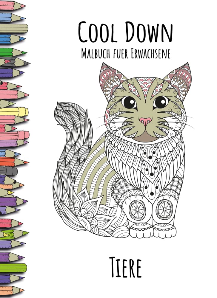 Cool Down | Malbuch für Erwachsene: Tiere Classics